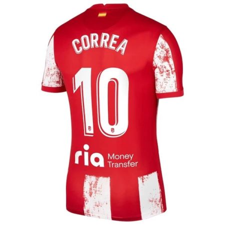 Camisola Atlético Madrid Correa 10 Principal 2021 2022